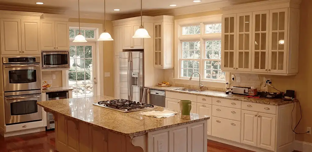 Custom cabinet door installation and kitchen upgrade in Green Bay, WI