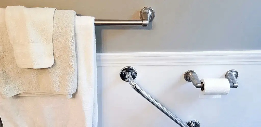 Bathroom grab bar installation for safety and accessibility in Green Bay, WI